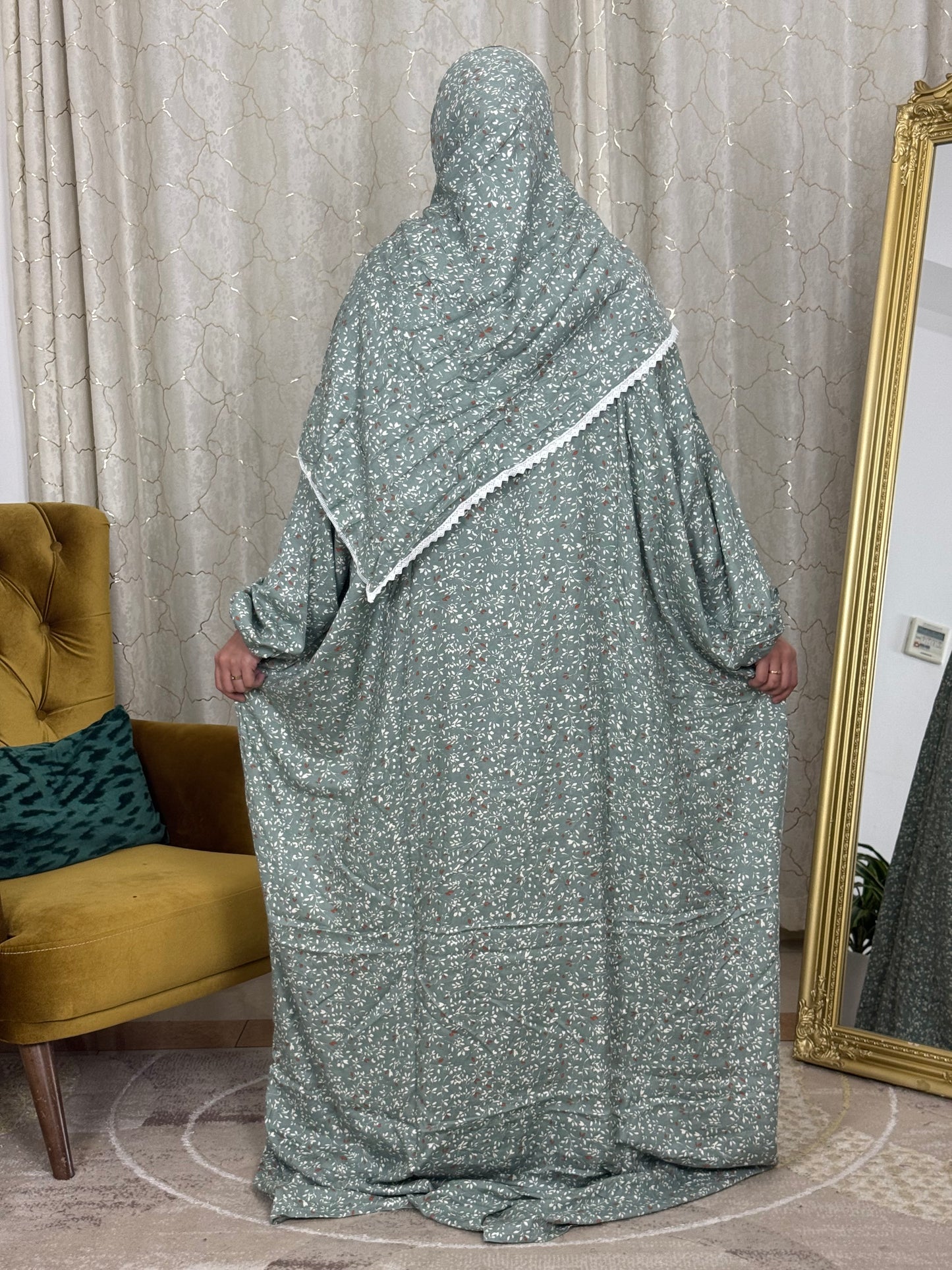 Prayer Dress - Pastel Green