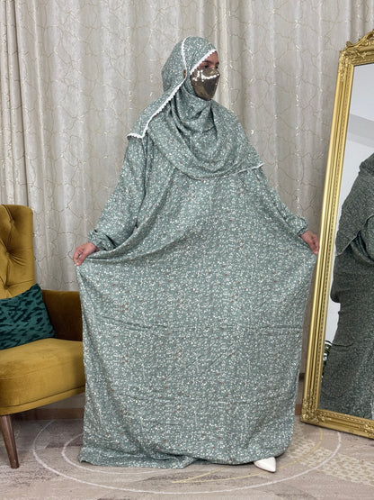 Prayer Dress - Pastel Green