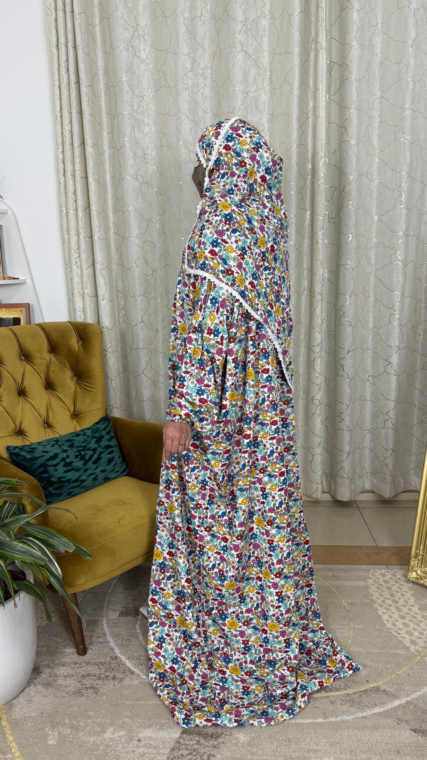 Prayer Dress - multicolor floral