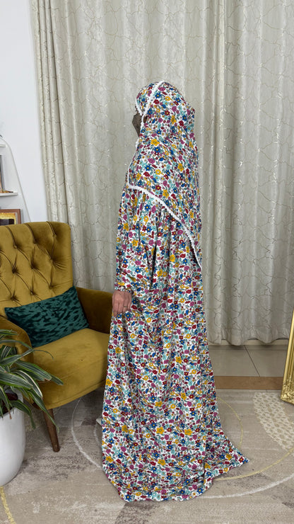 Prayer Dress - multicolor floral