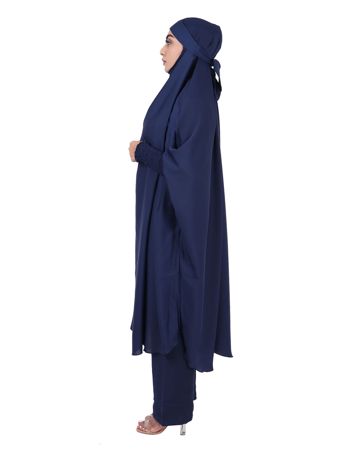 Jilbab & Pant - Blue