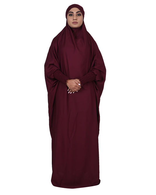 1 Pc Jilbab - Maroon