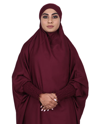 1 Pc Jilbab - Maroon