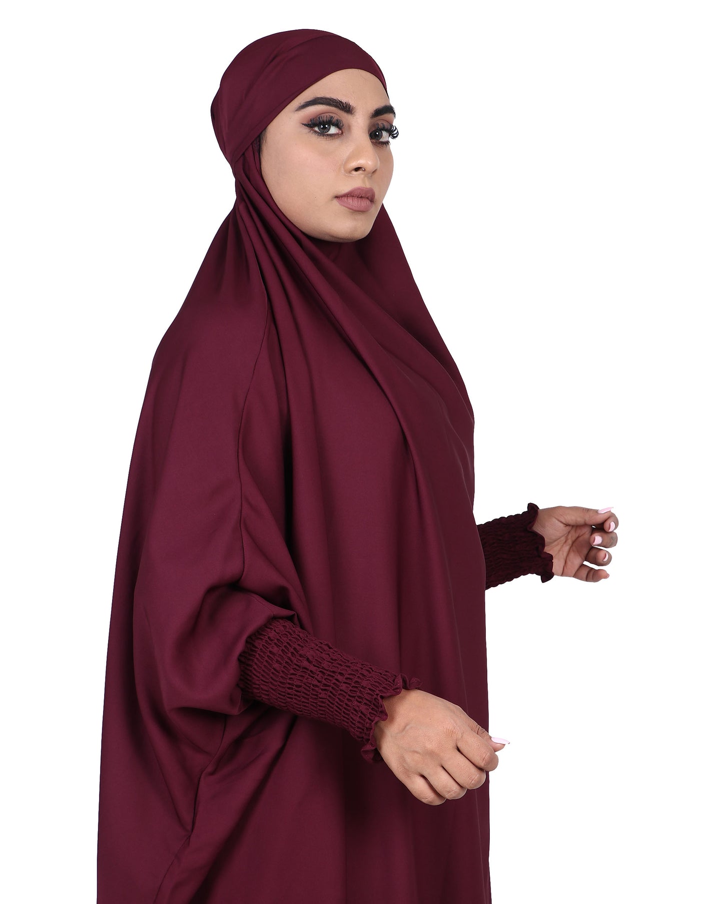 1 Pc Jilbab - Maroon