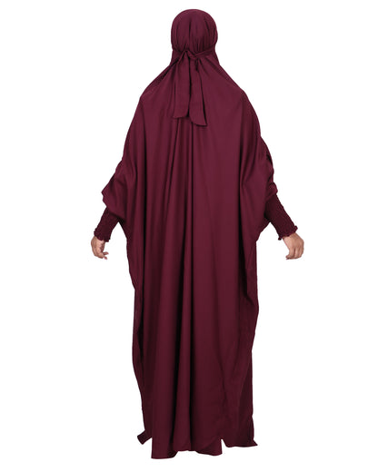 1 Pc Jilbab - Maroon