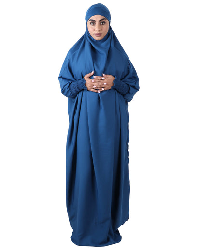 1 Pc Jilbab - Blue