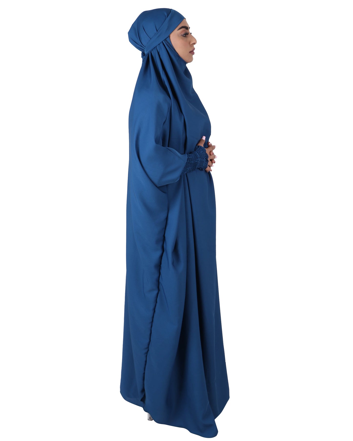 1 Pc Jilbab - Blue