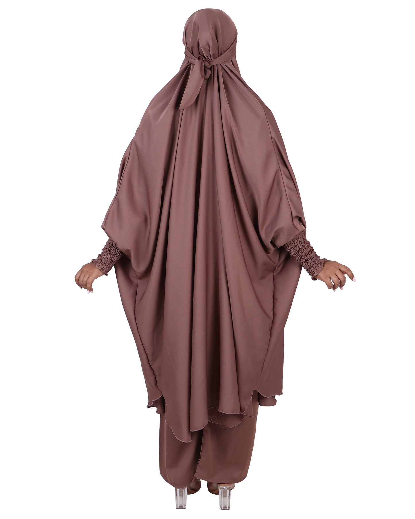 Jilbab & Pant - Beige