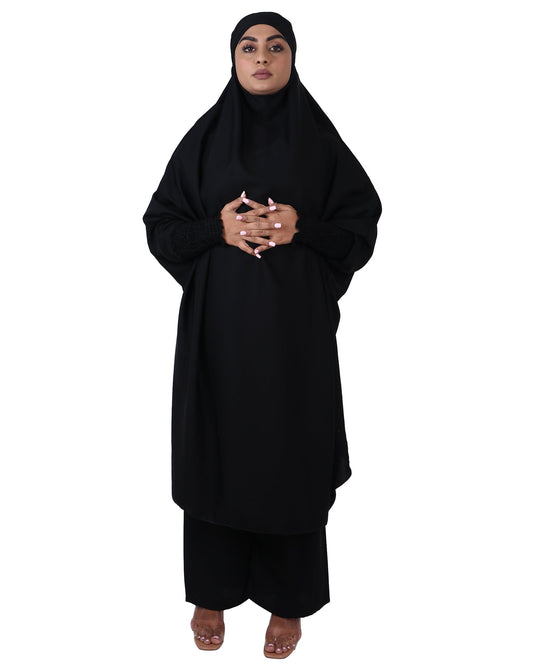 Jilbab & Pant - Black