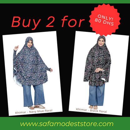 Buy 2 Khimar for 80 Dhs